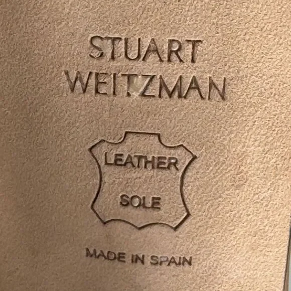 Stuart Weitzman Bebare Patent Platform Sandals - Size 8.5 - Picture 6 of 7